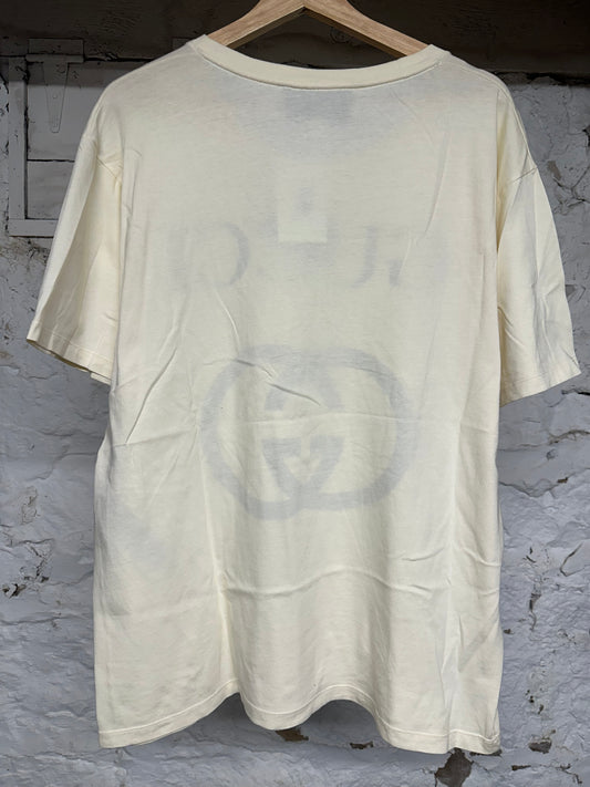 Gucci Black Logo T-Shirt Sz XL