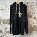 Rick Owens Porterville Black Hoodie Sz XL