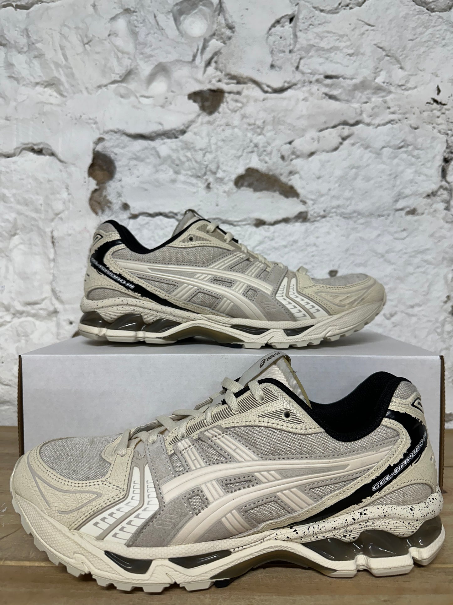 Asics Gel-Kayano 14 Imperfection Pack Cream Sz 10