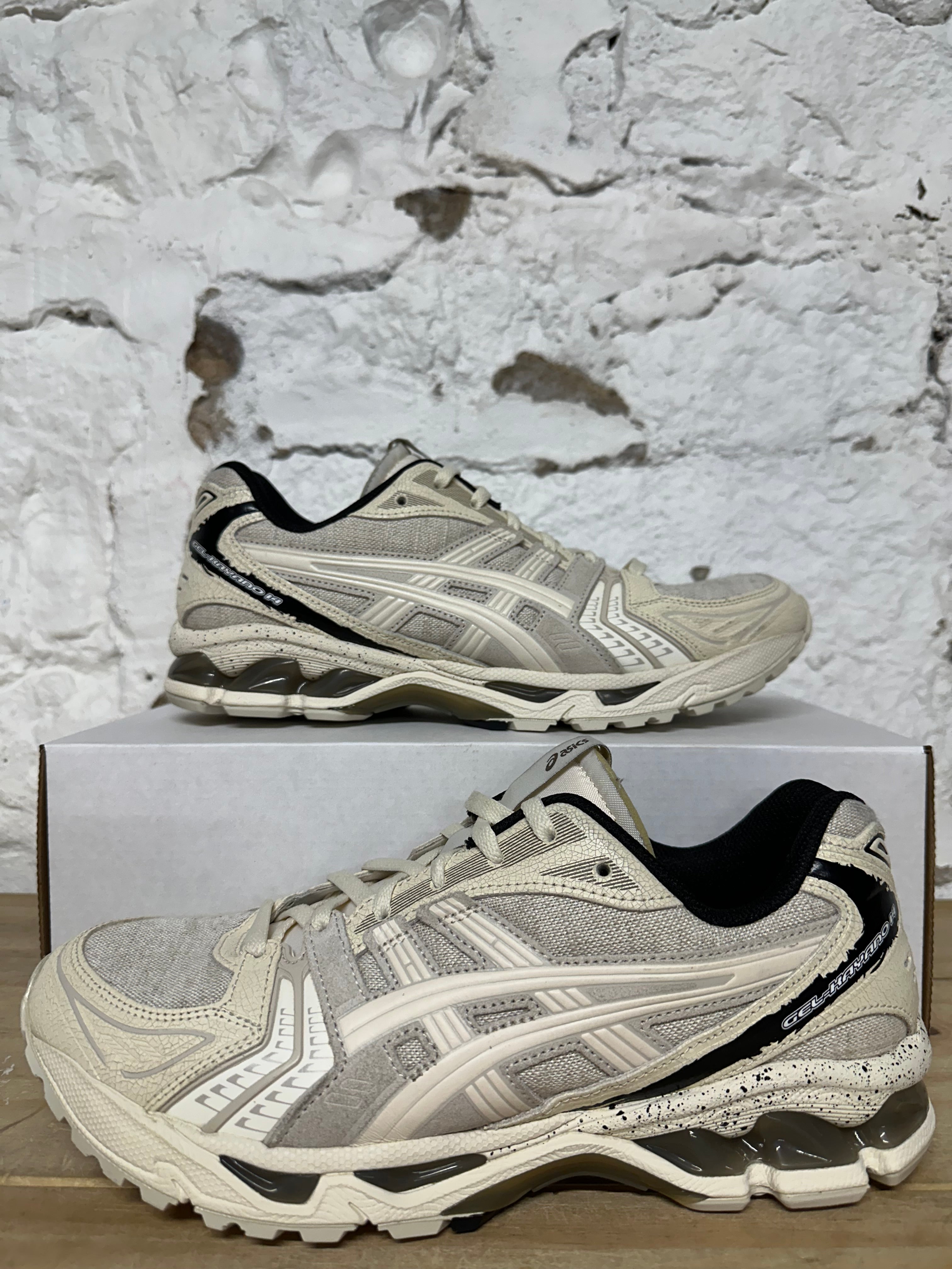 Asics Gel-Kayano 14 Imperfection Pack Cream Sz 10