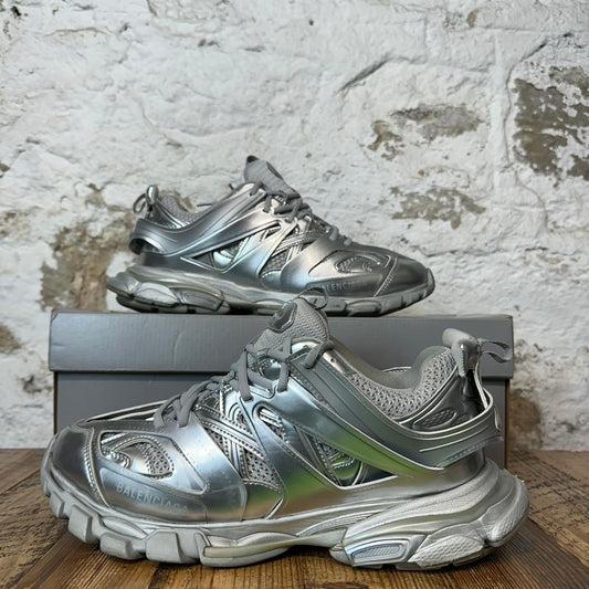 Balenciaga Track Runner Silver Sneaker Sz 11 (44)