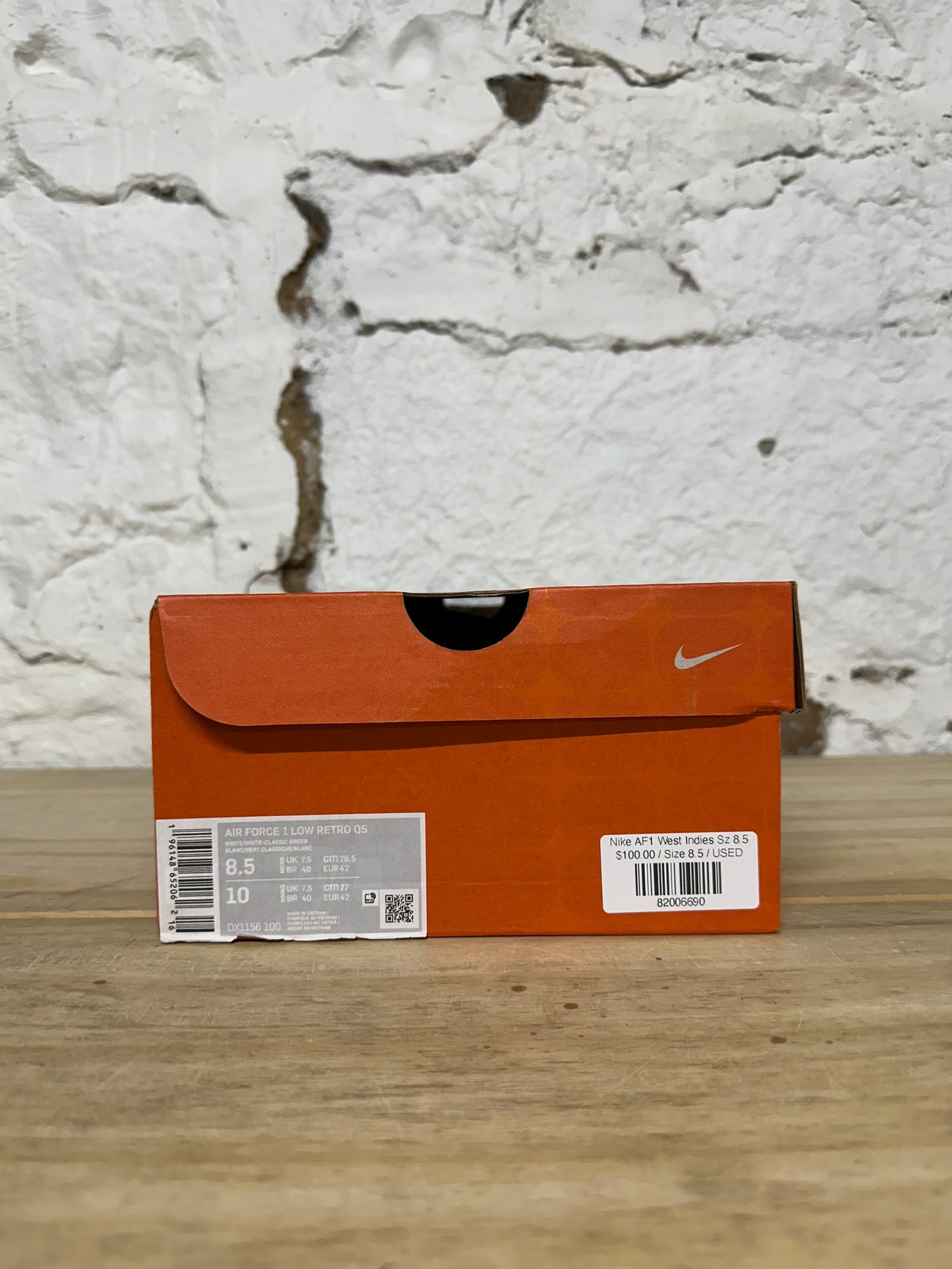Nike Air Force 1 Low West Indies Sz 8.5