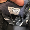 Balenciaga 3XL Black Silver Sneaker Sz 8 (41)