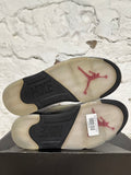 Air Jordan 5 Fire Red Silver Tongue (2020) Sz 9