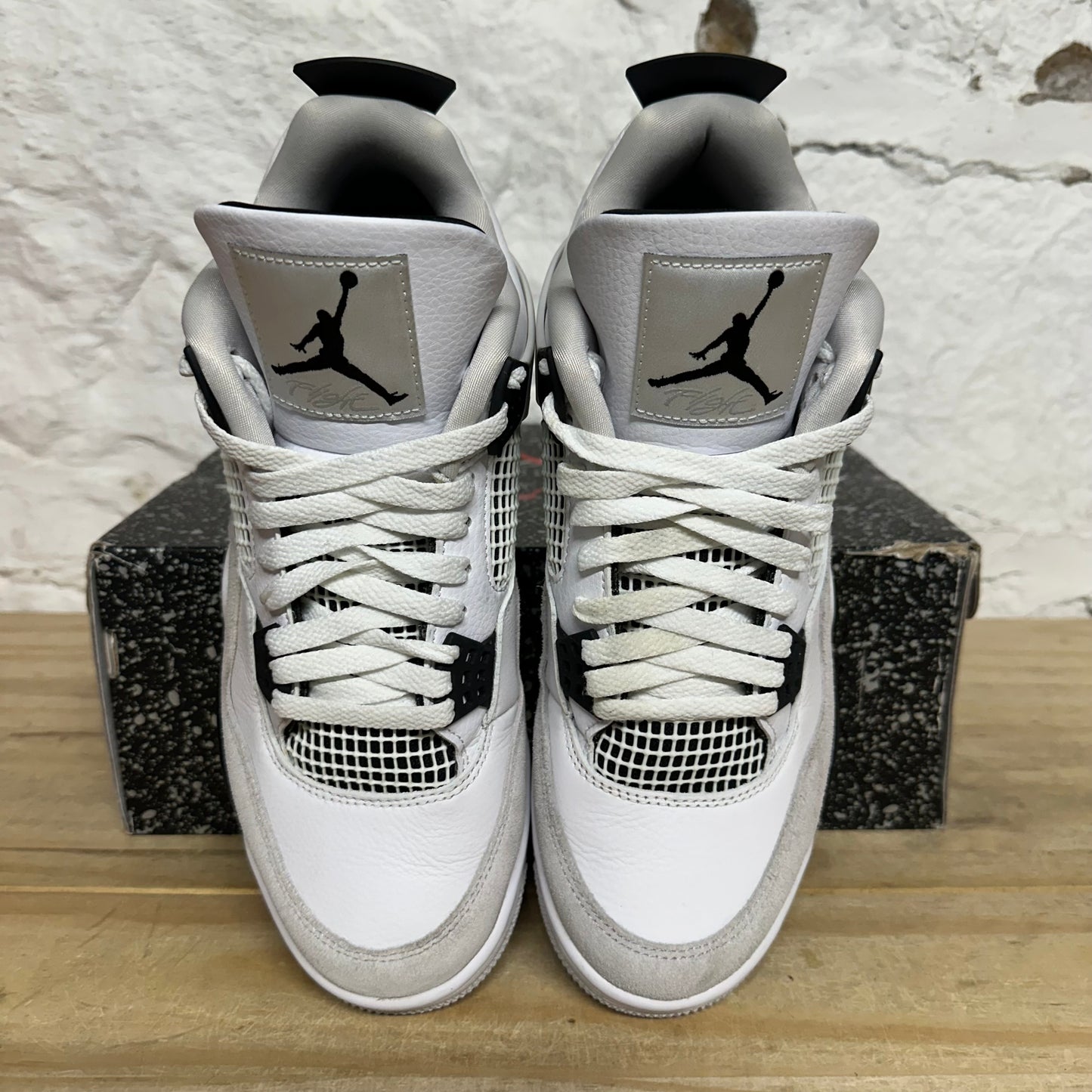 Air Jordan 4 Military Black Sz 10