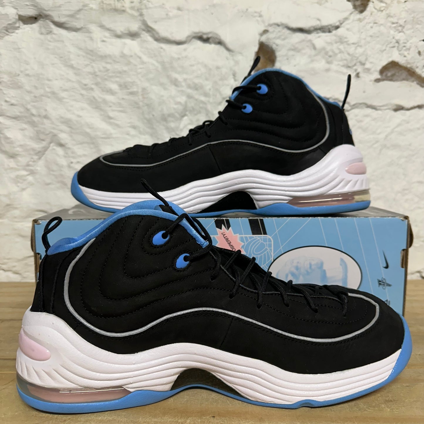 Nike Air Penny 2 Social Status Playground Black Sz 12.5