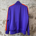 Palm Angels Orange Purple Track Jacket Sz XL