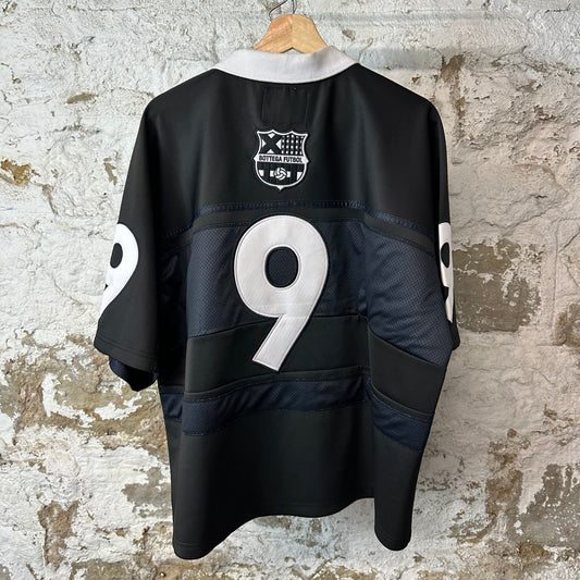 Bottega Desires Black Futbol Jersey Sz XXL