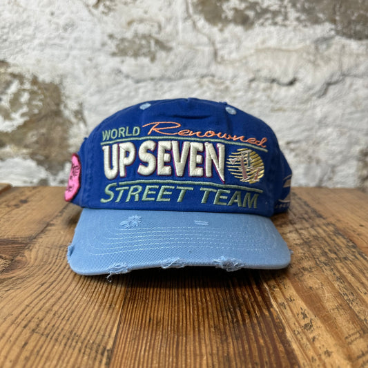 Up7Skate Blue Strip Hat DS