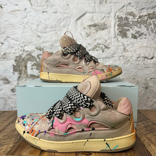 Lanvin Curb Gallery Dept Paint Splatter Sneaker Sz 13 (46)