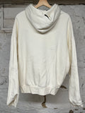 FOG Essentials Chest Logo White Hoodie Sz S