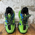 Balenciaga Track Runner Blue Green Sneaker Sz 7 (40)