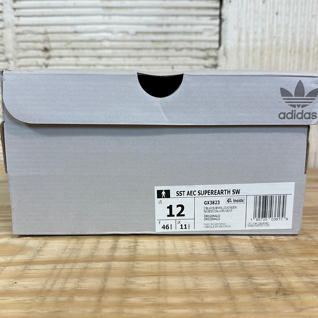 Adidas Superstar AEC Sean Wotherspoon Superearth Black Sz 12