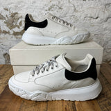 Alexander Mcqueen Black Tab Neoprene White Sneaker Sz 10 (43)