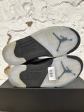 Air Jordan 5 Black Metallic Sz 11.5