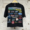 Bottega Desires Race Black T-Shirt Sz M