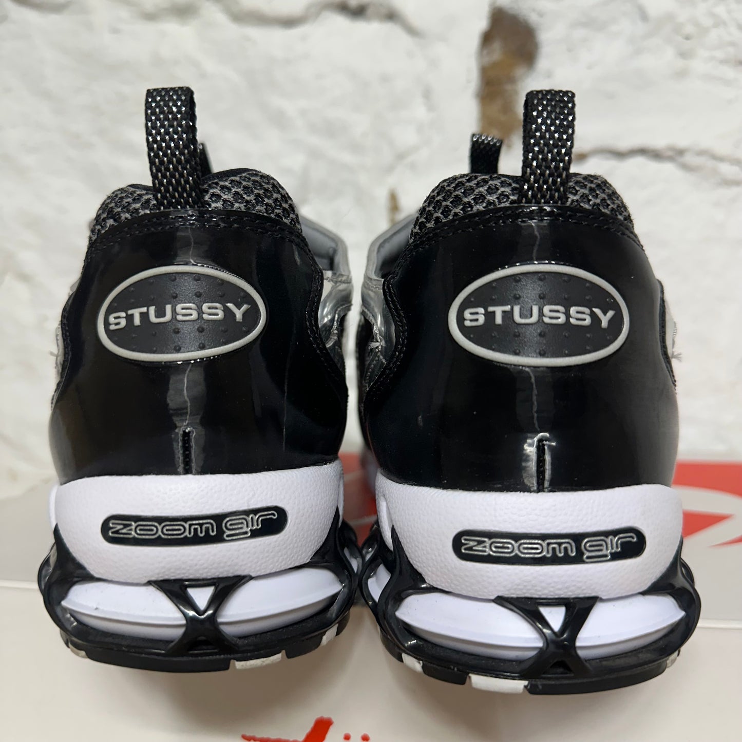 Nike Air ZM Spiridon Stussy Pure Platinum Sz 10.5