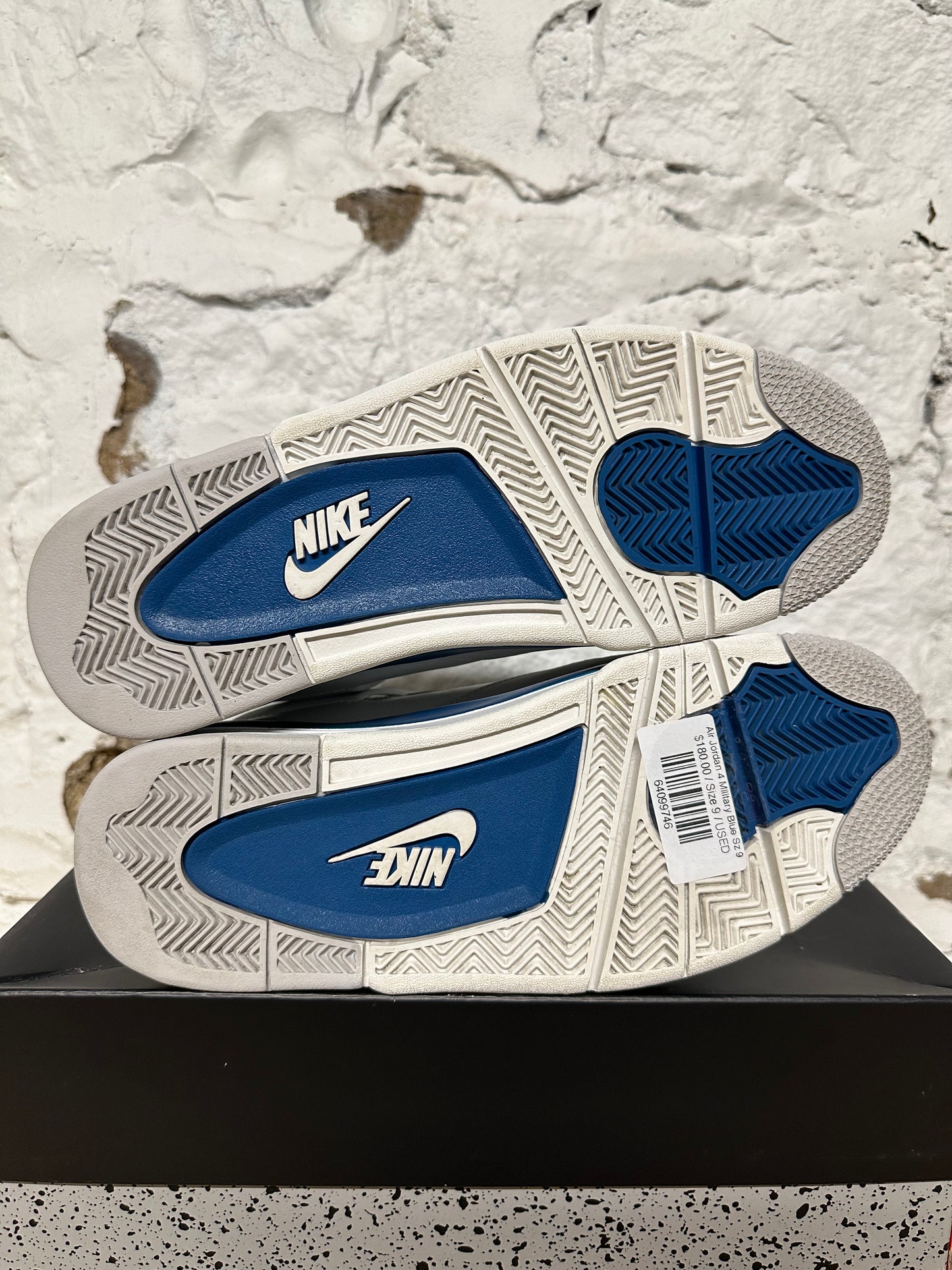 Air Jordan 4 Military Blue Sz 9