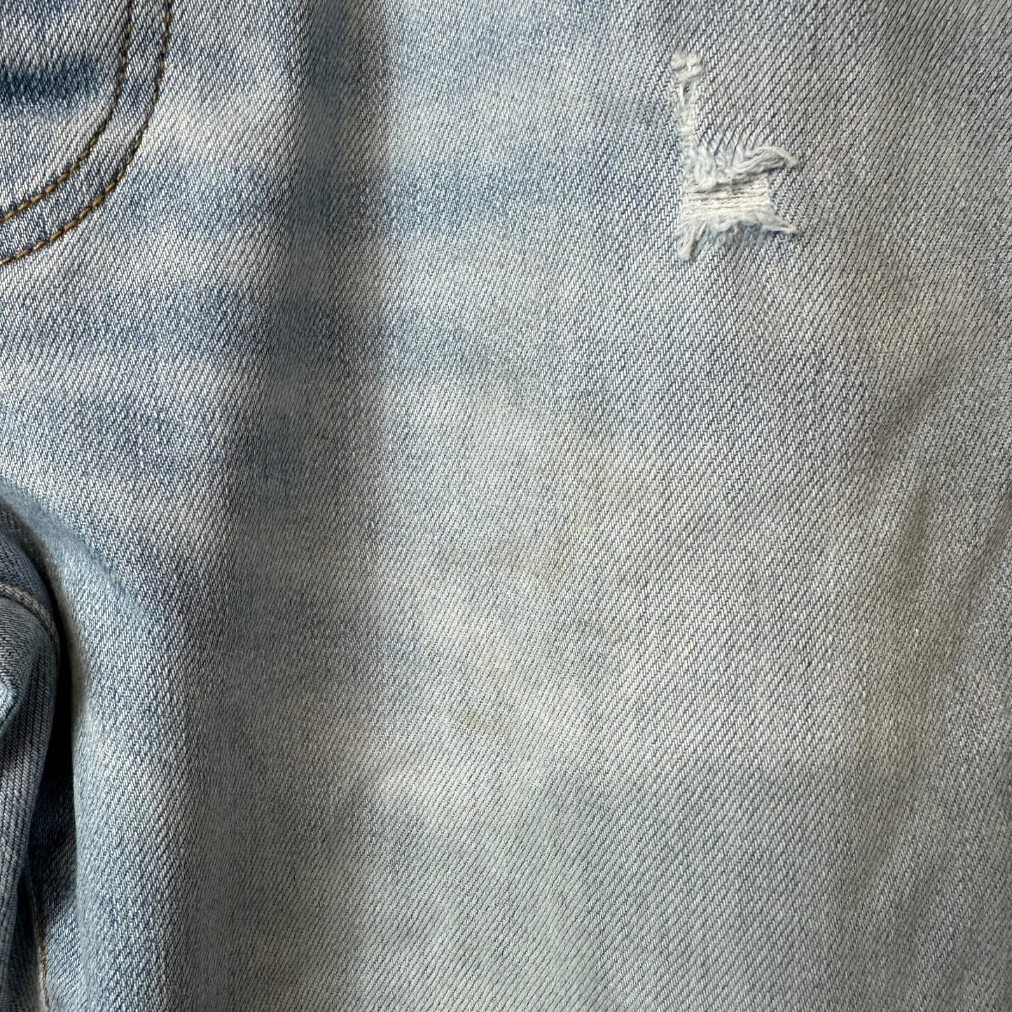 Amiri Plain Light Blue Denim Jeans Sz 28