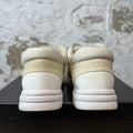 Chanel CC Beige White Trainer Sneaker Sz 6 (38)