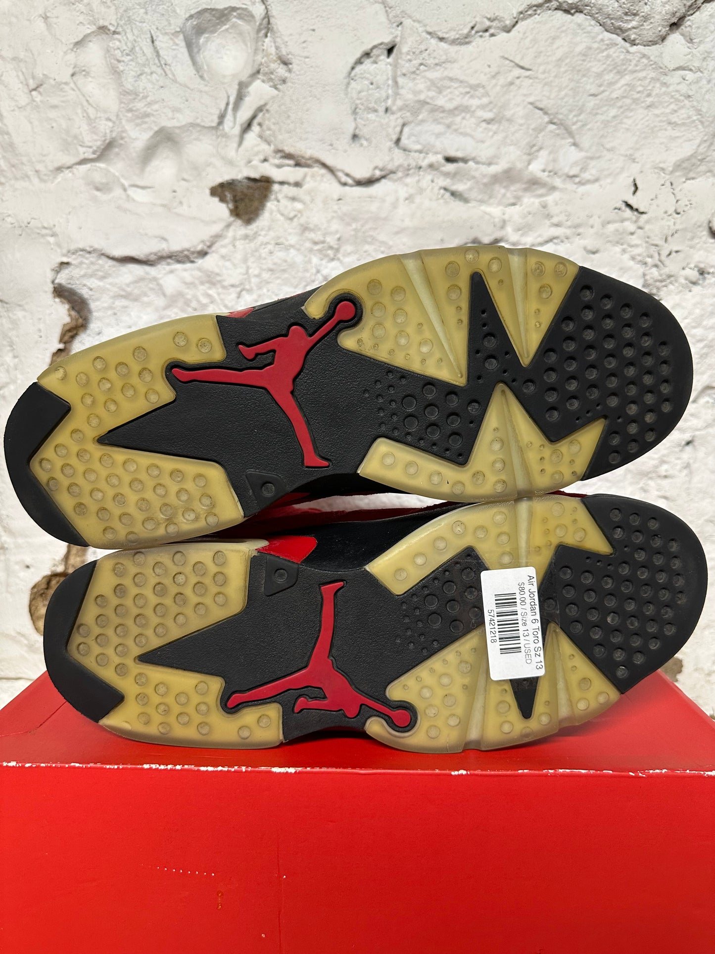Air Jordan 6 Toro Sz 13