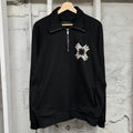 Amiri MA Quad Quarter Zip Sweatshirt Sz M