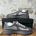 Prada Americas Cup Grey Rubber Sneaker Sz 10 (43)