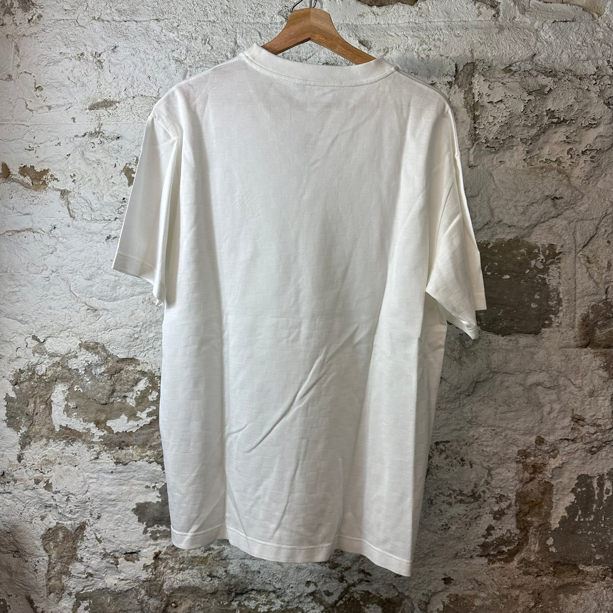 Louis Vuitton Marque Damier White T-Shirt Sz L