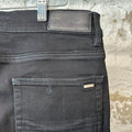 Amiri MX1 Red White Acid Black Denim Jeans Sz 34