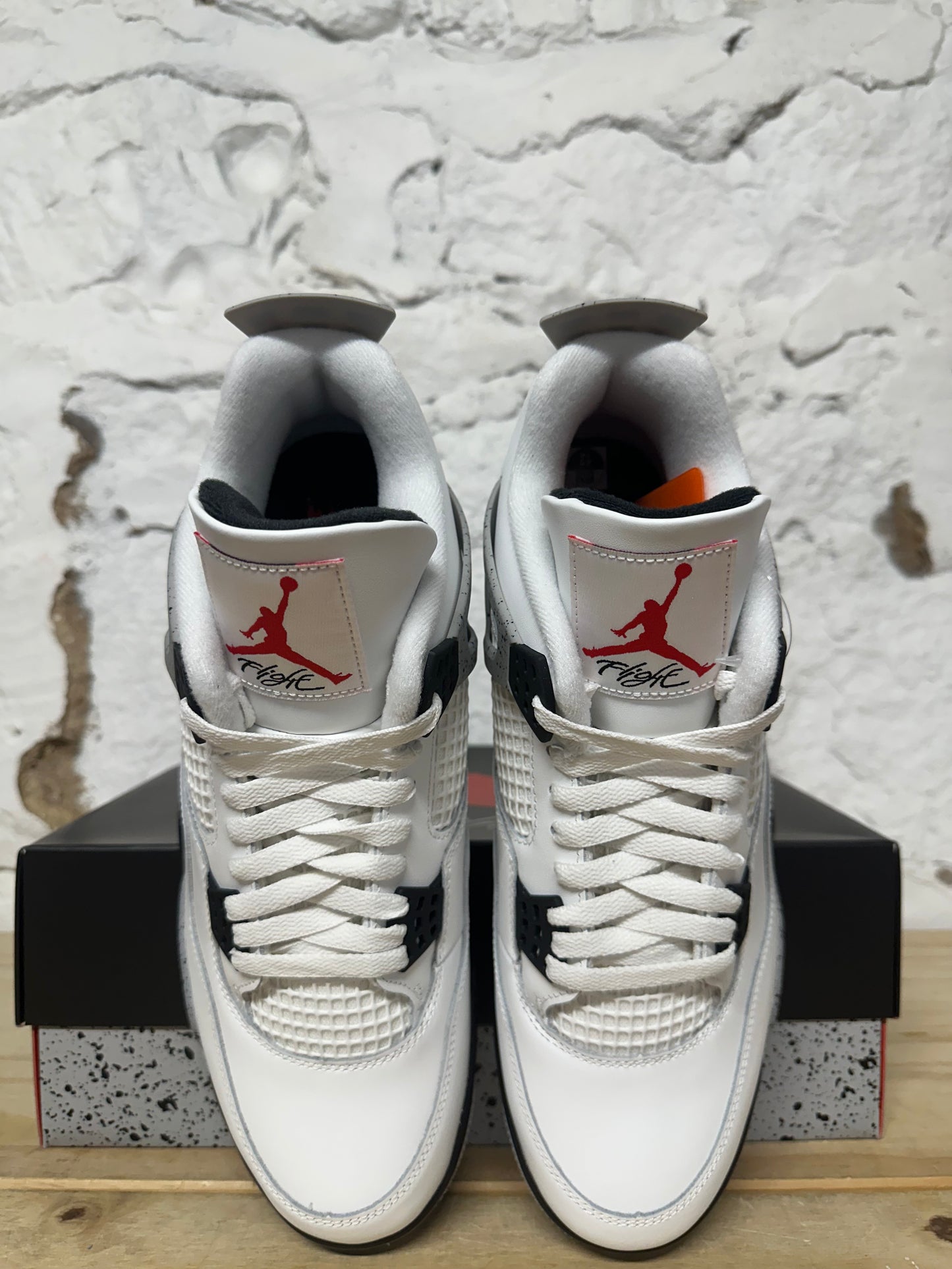 Air Jordan 4 White Cement Sz 12 DS