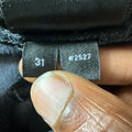 Amiri MX1 Cracked Blue Black Denim Jeans Sz 31