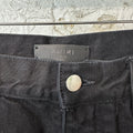 Amiri Arts District Logo Black Denim Jeans Sz 32