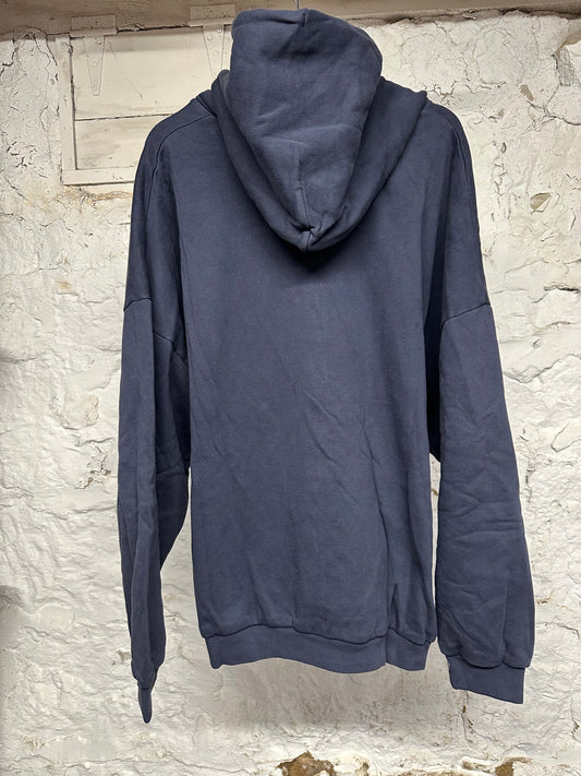 Yeezy Gap Navy Pullover Hoodie Sz XL DS
