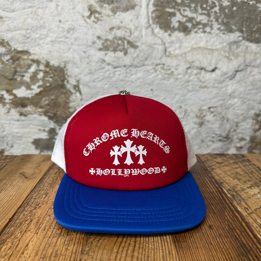 Chrome Hearts 4th Of July King Taco Trucker Hat DS