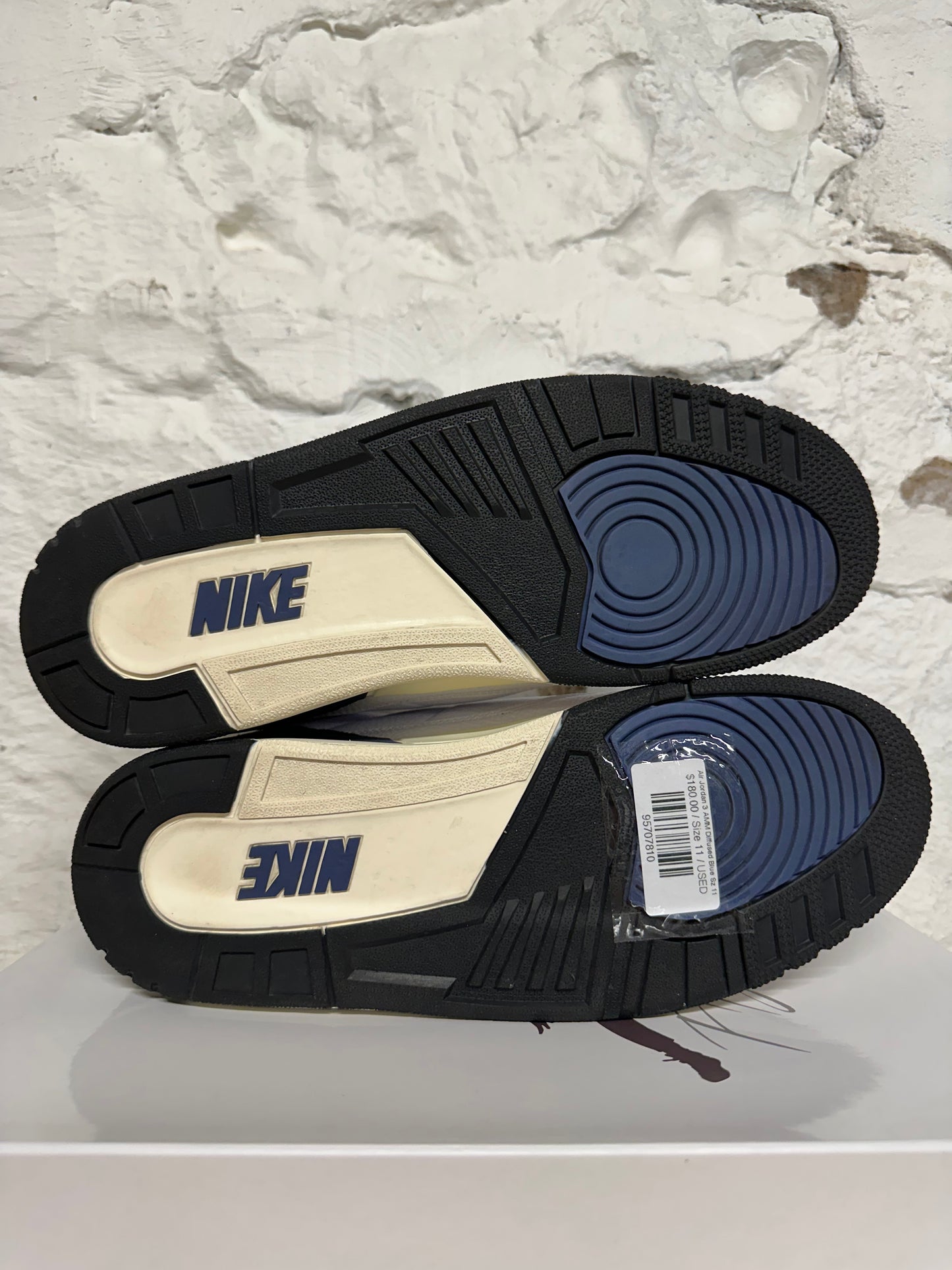 Air Jordan 3 A Ma Maniere Diffused Blue Sz 11