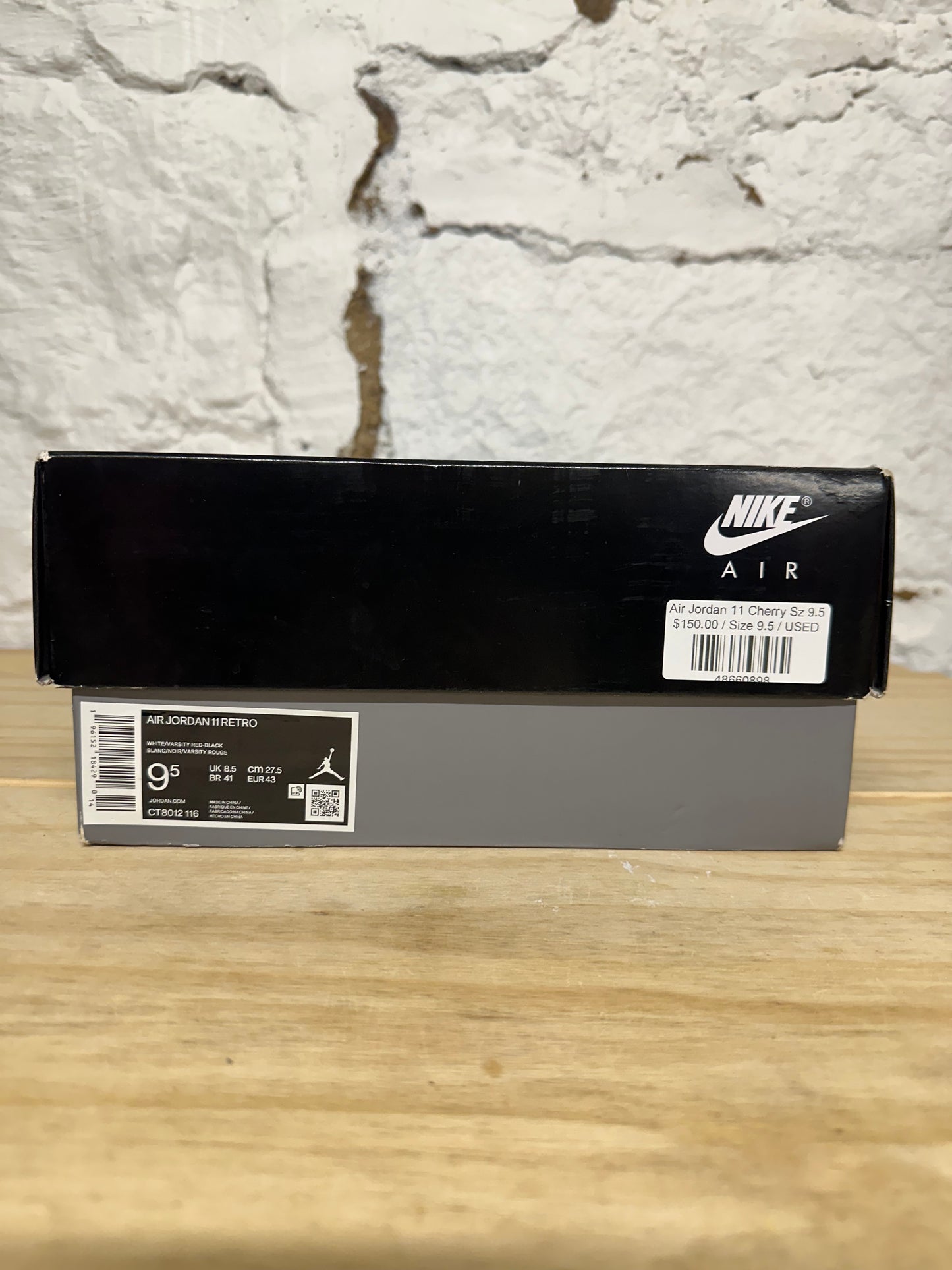 Air Jordan 11 High Cherry Sz 9.5