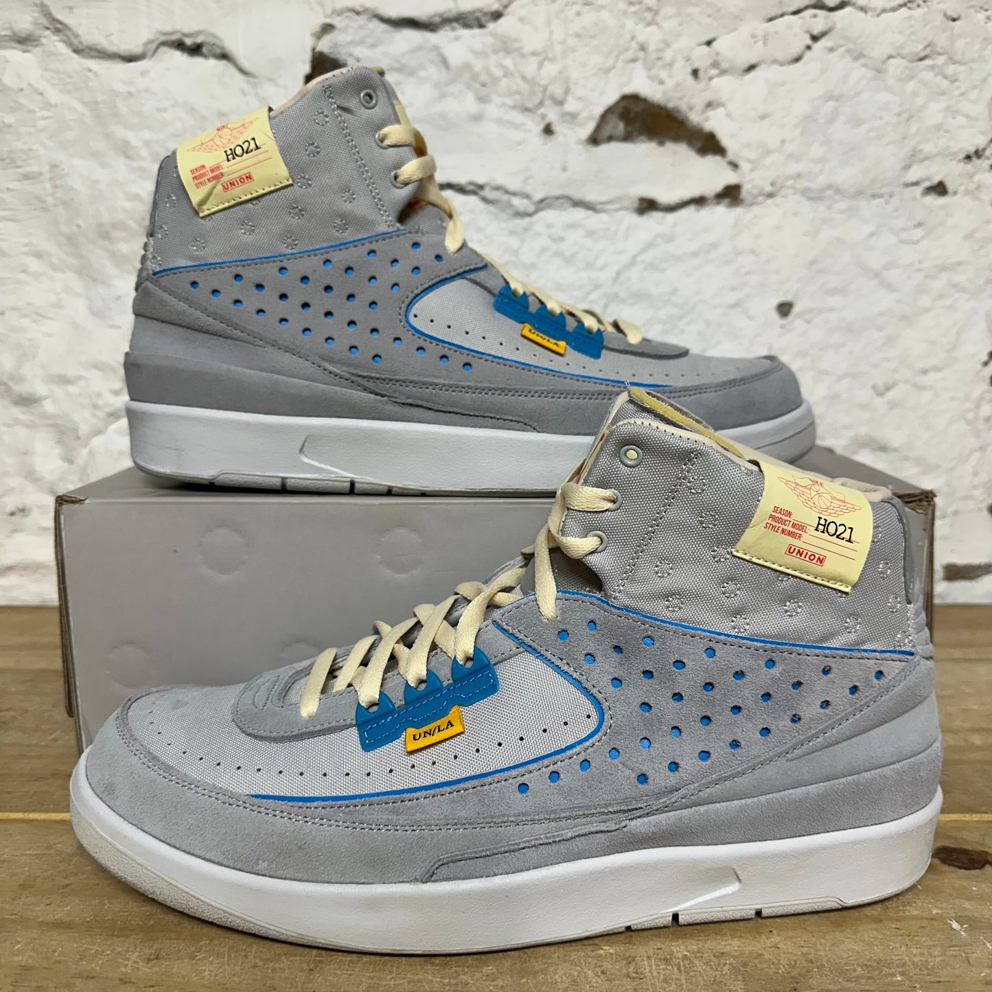 Air Jordan 2 Union Grey Fog Sz 13