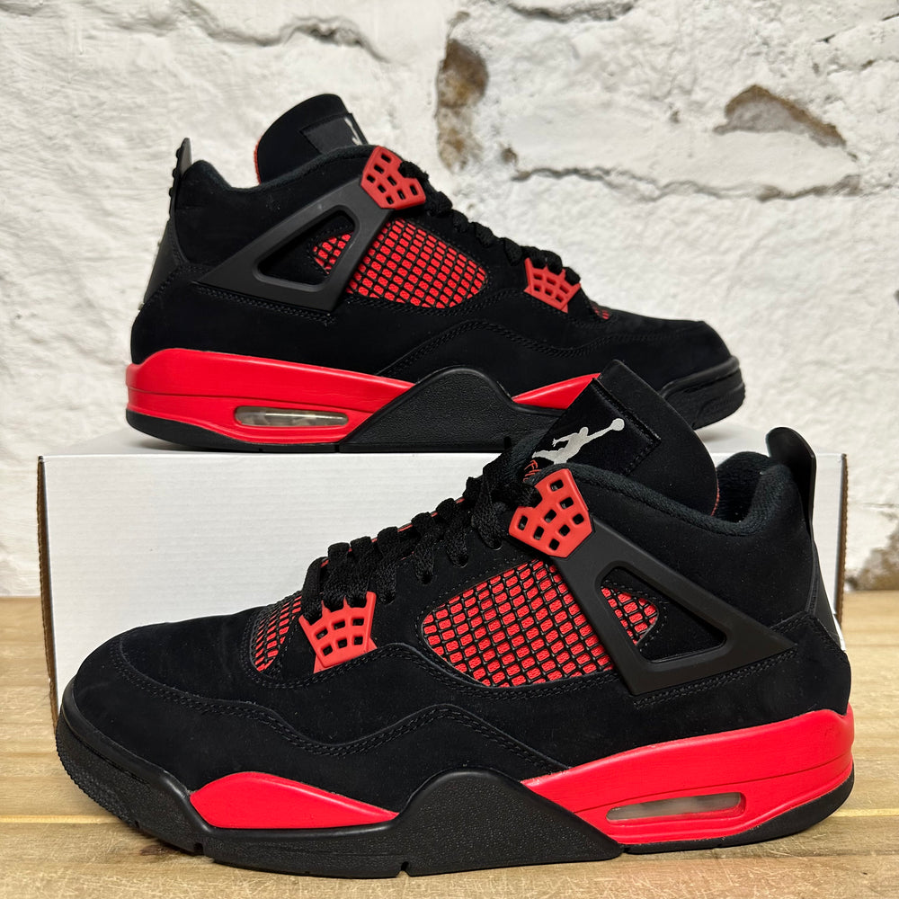 Air Jordan 4 Red Thunder Sz 10.5
