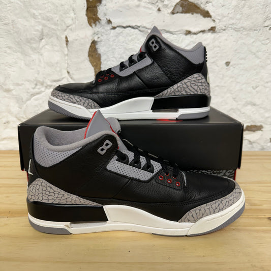 Air Jordan 3 Black Cement (2024) Sz 10