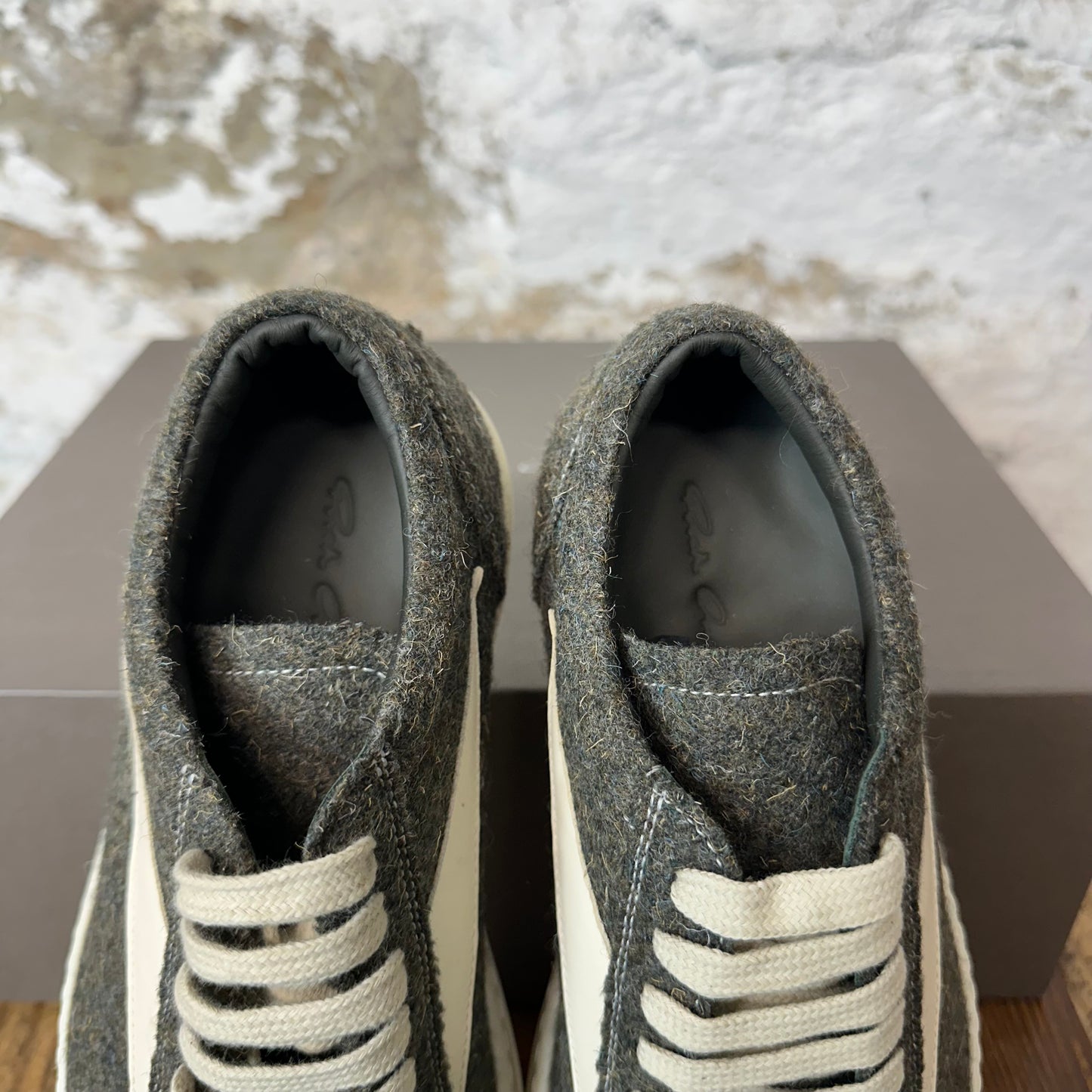 Rick Owens Vintage Bosco Milk Sneaker DS
