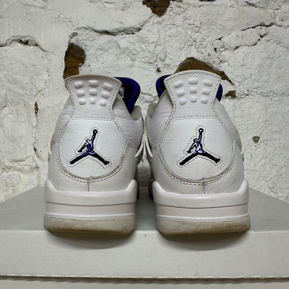 Air Jordan 4 Purple Metallic Sz 7Y