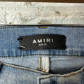 Amiri Zig Zag Light Blue Denim Jeans Sz 31