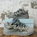 Lanvin Curb Blue Lace Grey Sneaker