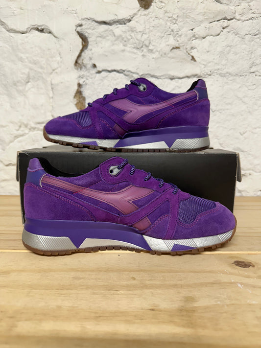 Diadora N9000 Packer Shoes Raekwon Purple Tate Sz 7.5 DS