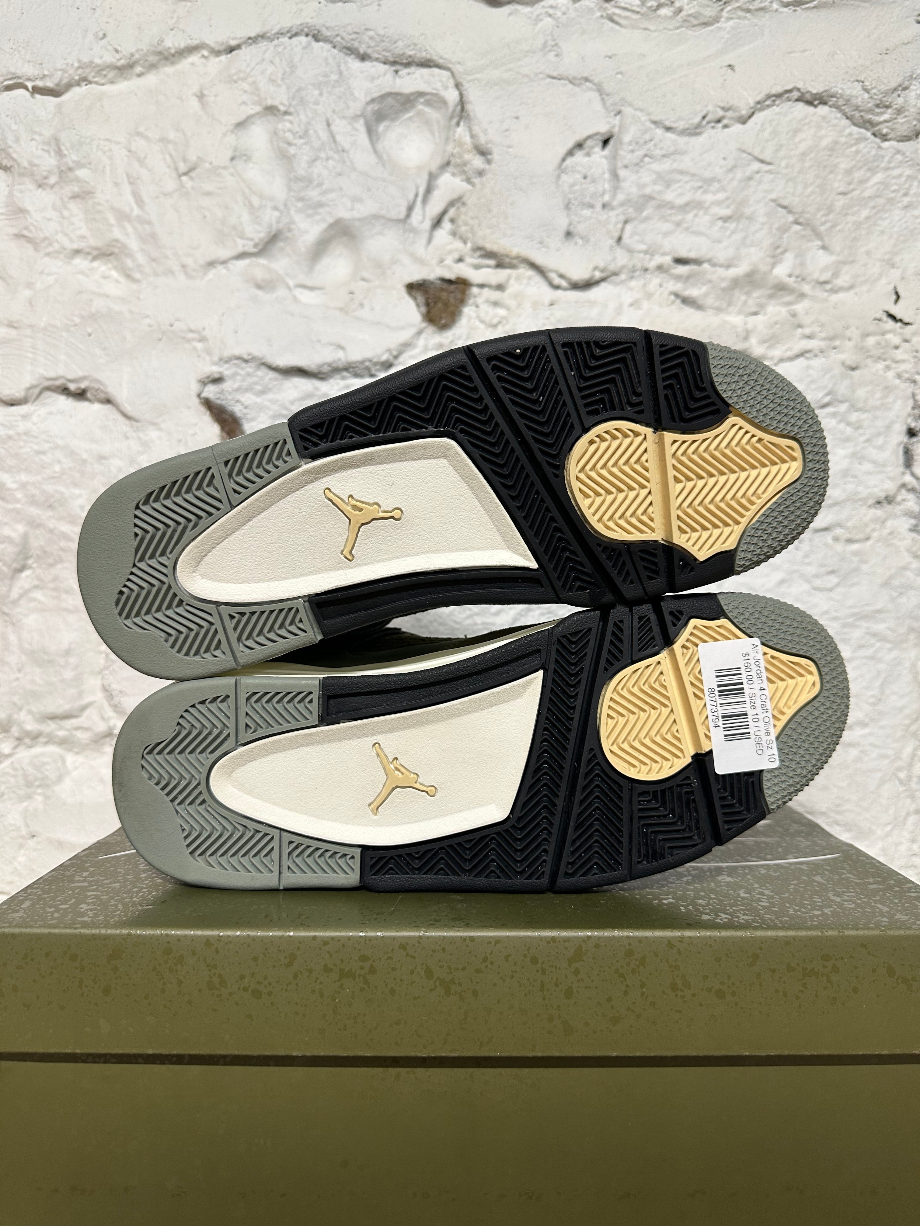 Air Jordan 4 Craft Olive Sz 10 – The Gallery Online