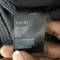 Amiri MX1 Grey Art Patch Black Denim Jeans Sz 29