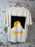 Rhude Black Moon T-shirt Cream Sz S