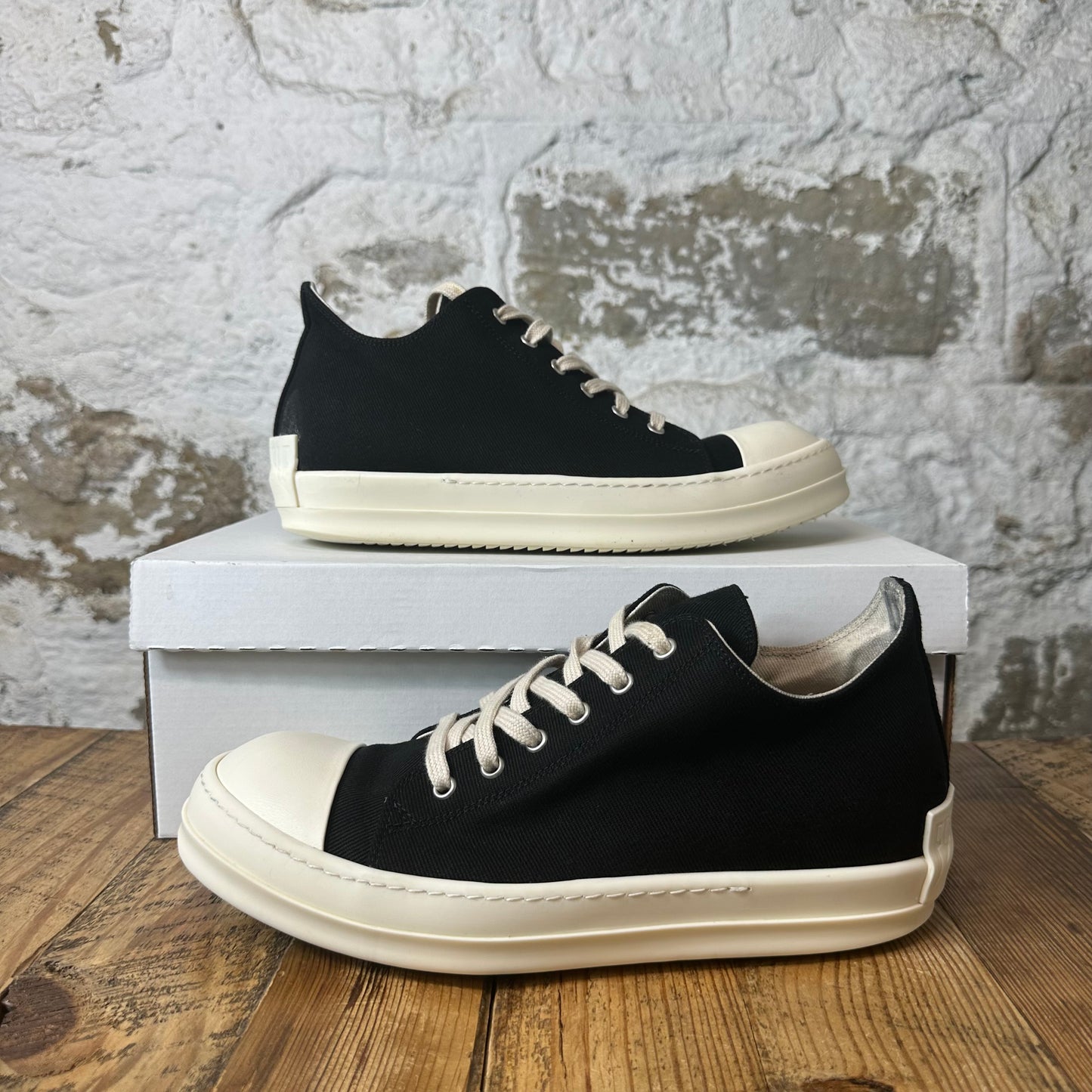 Rick Owens DRKSHDW Black Milk Sneaker Sz 9 (42)