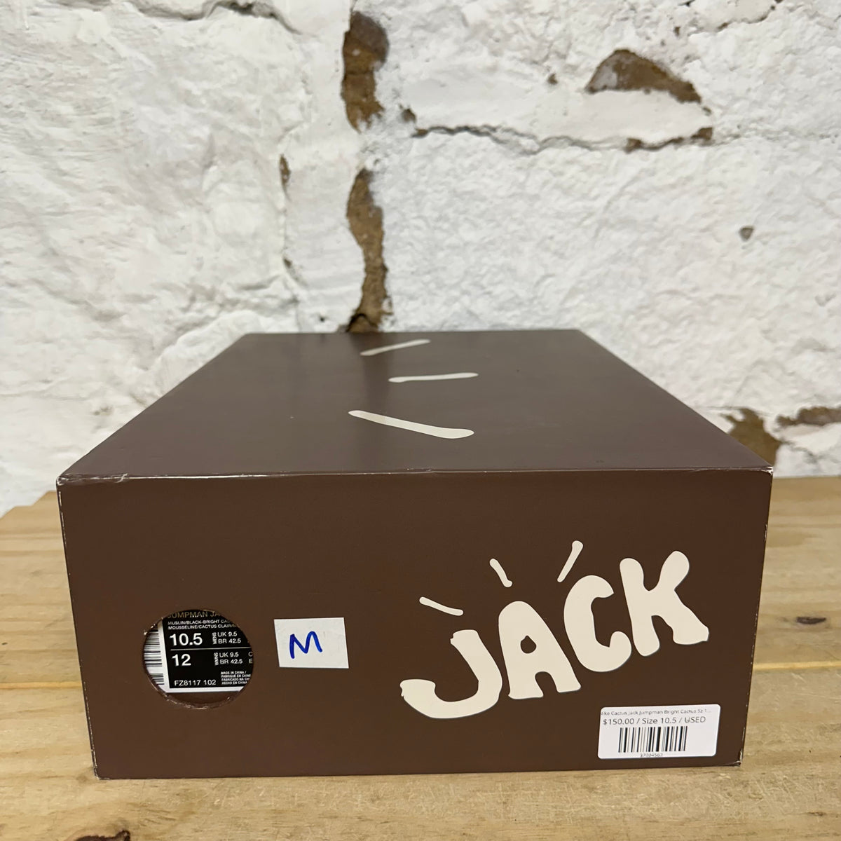 Jordan Jumpman Jack Travis Scott Bright Cactus Sz 10.5