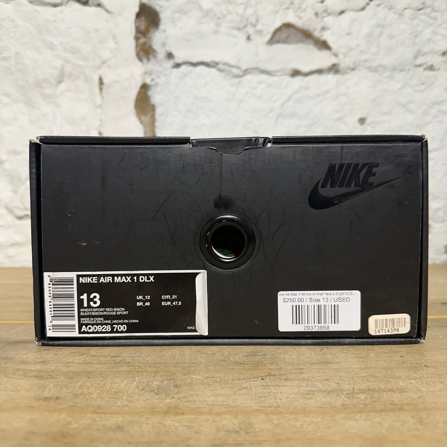 Nike Air Max 1 Atmos Animal Pack 2.0 (2018) Sz 13